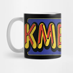 vintage KMET 94.7 radio Mug